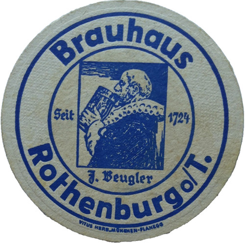 Alter bierdeckel brauhaus - alter, j